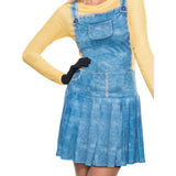mionon female costume with pleated skirt.