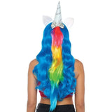 Unicorn Headband w/Rainbow Wig Mane