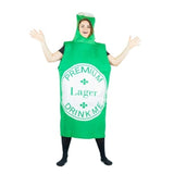 Foam Beer Bottle Adult Costume