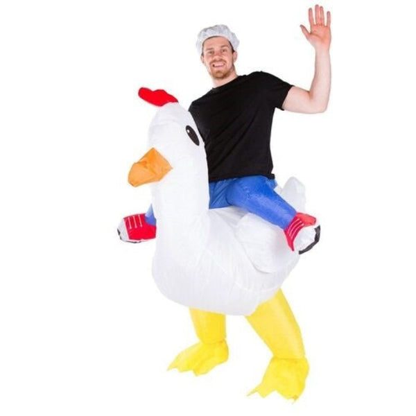 Inflatable Chicken Adult Costume