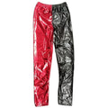 Red and Black Metallic Harlequin Leggings