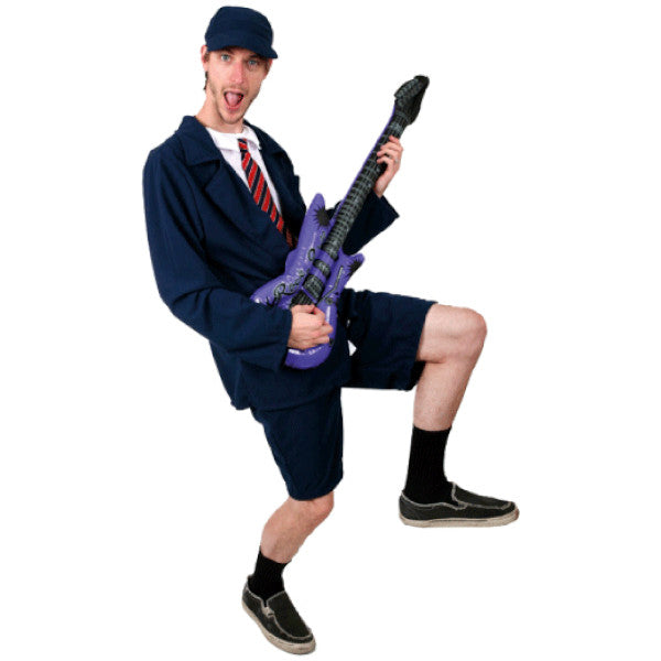 Schoolboy Rocker Adult Costume-Blue