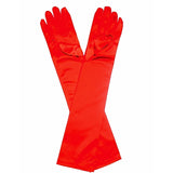 Satin Gloves – Assorted Colours