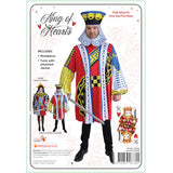 King of Hearts Novelty Adult Costume