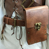 Close up on belt bag showing worn on display 