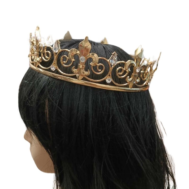 Gold Royal Crown – Cracker Jack Costumes Brisbane