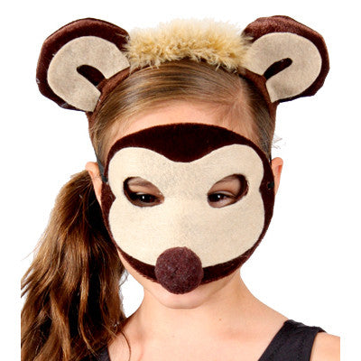 Monkey Mask and Headband Set for kids.