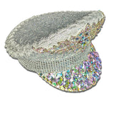 Jewelled Festival Hat-White