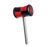 Harley quinn mallet for child in black and red.
