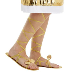 Grecian Lace Up Sandals