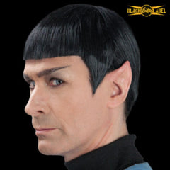 logical latex space ears by black label, ear tips.