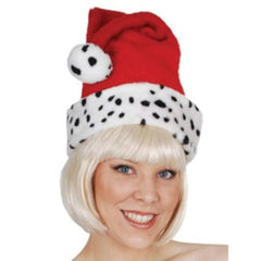 Santa Hat Dalmatian Trim