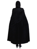 Velvet Hooded Cape Cloak - Assorted Colours