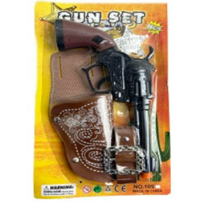 Cowboy Black Gun Set