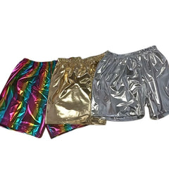 Metallic Lycra Shorts