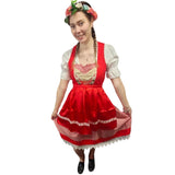 Women's Deluxe Dirndl Oktoberfest Costume Hire in Brisbane