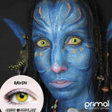 Primal Costume Contact Lenses - Raven