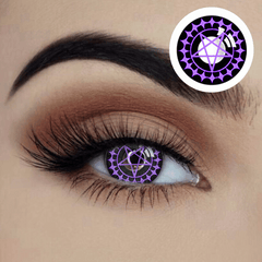 Starry Eyed Yearly Contact Lenses-Pentagrams