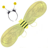 Bumble bee wings with headband, wings 22cm wide and 96cm long.