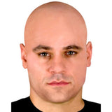 beige bald cap latex costume realistic