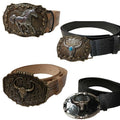 Western Belt with Buckle - Assorted