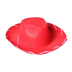 Adult cowboy costume hats in brown  felt-look with classic Western shape