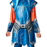 printed chest detail of the ahsoka deluxe child costume