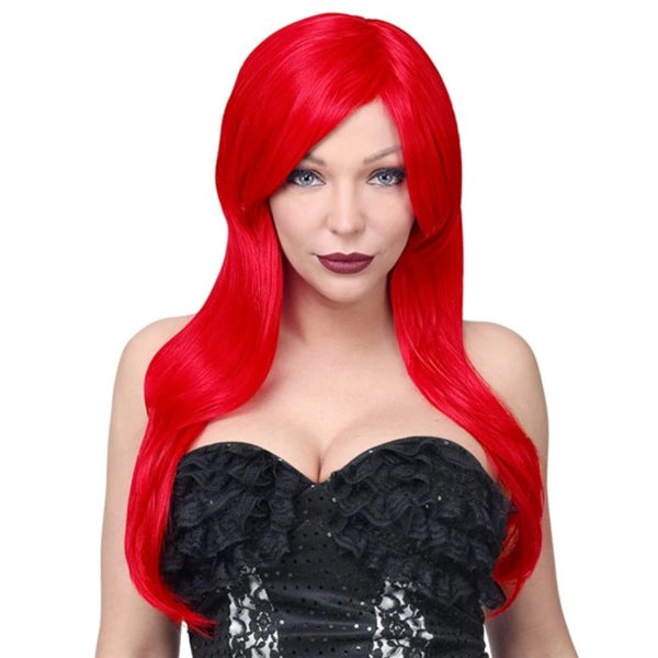 Alicia Dream Hair Wig with Long Red Hair – Front View
