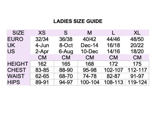 Sizing Chart