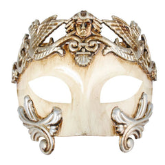 Platinum and ivory masquerade mask
