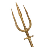 gold trident superhero costume accessory