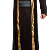 Close-up of belt and robe hem detail on adult Arabian Sheik costume