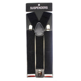 Assorted colour adjustable adult suspenders costume accessory
