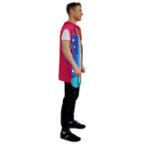 Aussie 80s Cassette Tape adult novelty costume side view
