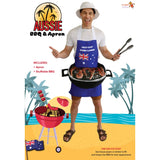 Aussie BBQ and Apron adult novelty costume packaging