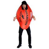 Aussie rules football tunic costume novelty AFL style outfit