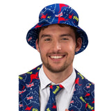 Australia Flag Reversible Bucket Hat, unisex size with flag, austrralia and kangaroo print.