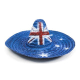 Australian flag Mexican hat for Australia Day