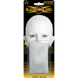 Packaging for Bald Cap - White - Black Label, quality white latex bald cap, cut to size
