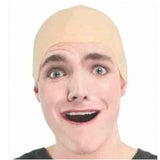 bald head wig cap made from latex.