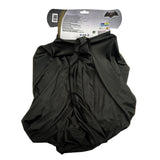 Packaging image of the Adult Batman cape, made from polyester, showing the cape’s design and size details.