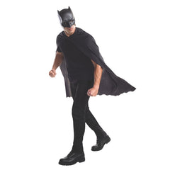Adult Batman cape and mask set