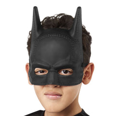 Kids Batman half mask with bat ears and strap