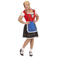 Bavarian men’s dress costume with petticoat and apron for Oktoberfest parties