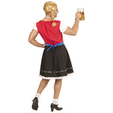 Back view german dress for men