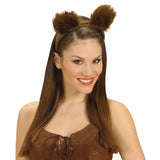 Plush bear ears costume headband