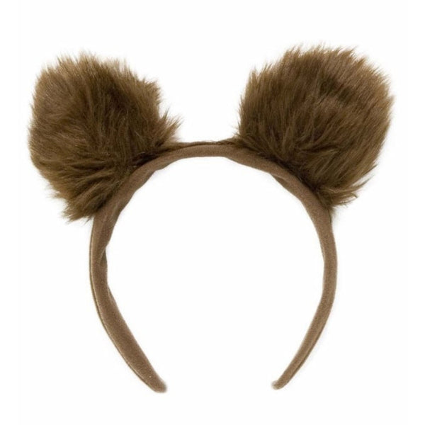 Bear ears fur headband costume accessory