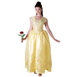 Close-up of glitter tulle and satin bodice – Belle Deluxe Costume from Beauty and the Beast.

