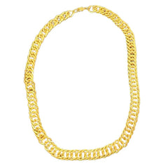 Big gold link chain necklace for gangster, pimp, or 70s costumes