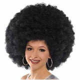 biggest afro wig in brown.